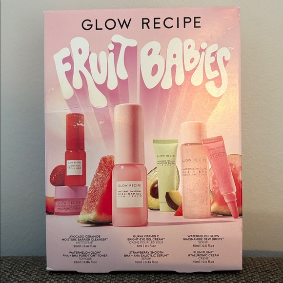 BNIB Glow Recipe Fruit Babies Glow & Soothe Bestsellers Kit - Picture 3 of 5